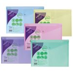 Snopake Reborn Polyfile A4 Ast Pk5