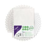 Snopake Reborn Punched Pockets Pk25