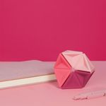 Pivot Silicone Flexagon Magenta