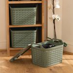 Strata Medium Urban Basket 14L Green