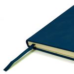 Silvine Soft Exec Notebk 160P A5 Blu