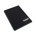 Silvine Luxpad W/B Exec N/Bk A4 150P