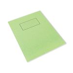 Silvine 9X7 Exer Books R/M Grn Pk10