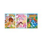 Colouring And Sticker Book X3 Pk12