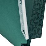 Rexel Crystalfile Lat File Grn Pk25
