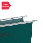 Rexel Crystalfile Susn File Grn Pk50