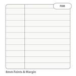 Rfl Pad 160 Pg Ruled/Margin A4 Pk10