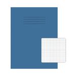 Rhino 9X7 Ex Book 5Mm Sq L/Blu Pk100
