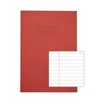 Rhino Ex Bk 80Pg A4 Red Contr Pk50