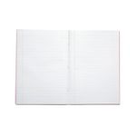 Rhino Ex Bk 80Pg A4 Red Contr Pk50