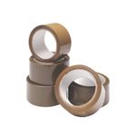 Buff Packaging Tape 48Mmx66M Pk6