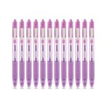 Z-Grip Retr Ballpoint Pen Vio Pk12