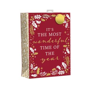 Wonderful Time Xmas Bag Xl Pk6