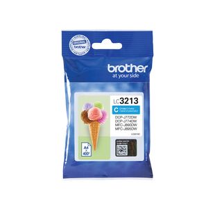 Brother Lc3213C Ink Cart Hy Cyan