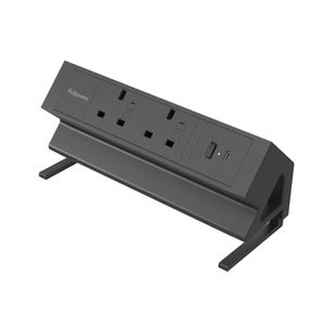 Fellowes Power Desk2 Typeg Uk/Ie Blk