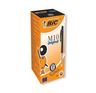 Bic Retractable Ball Pen Black Pk50