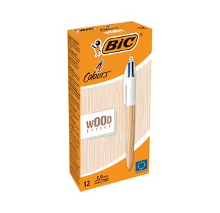 4 Colour Bpen Wd Effect Barrel Pk12