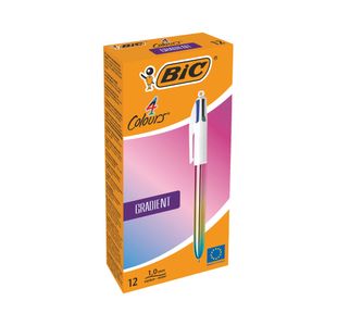 4 Colour Bpen Gradient Barrel Pk12