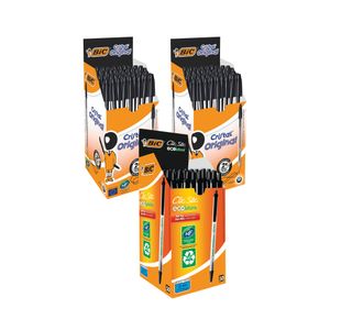Bic Cristal Ball Blk X2 Foc Clic Blk