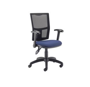 Lumo Mesh Chr Fdng Arms Royal Blue