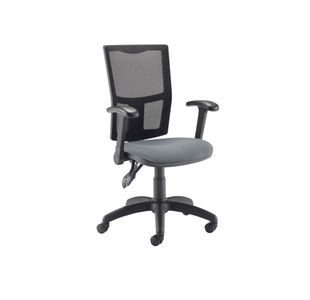Lumo Mesh Chr Fdng Arms Charcoal