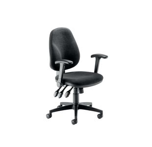 Teso Hbk Task Chair Folding Arms Blk