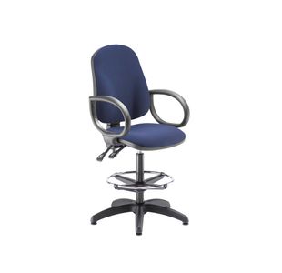Lumo Chair Fixed Arms/Dman Kit Roblu