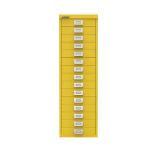 Bisley 15 Mdr Cabinet Canary Yellow