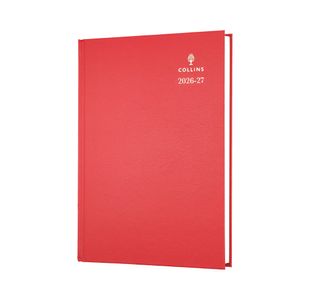 Collins Acdm Diary Dpp A5 Red 26-27