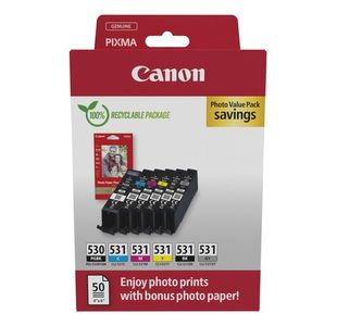 Canon Pgi-530/Cli-531 Photo Value Pk