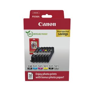 Canon Pgi-530/Cli-531 Photo Value Pk