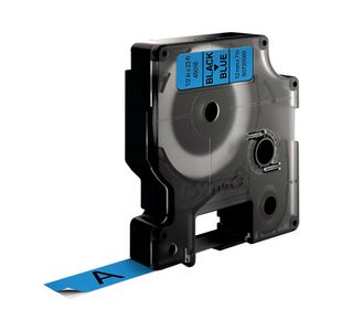 Dymo D1 Labelmaker Tape 12Mm Blk/Blu
