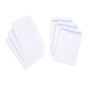 C5 Pocket Env Self Seal Wht Pk500