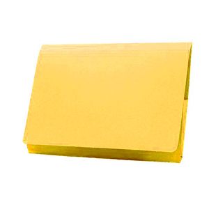 Full Pocket Wallets 485Gsm Yellow Pk 25