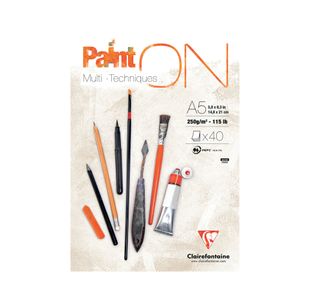 Clairefontaine Paint On Pad A5