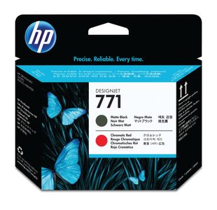 Hp 771 Djet Printhead Mat Blk/Chr Rd