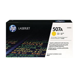 Hp 507A Laserjet Toner Yellow Ce402A