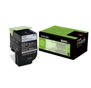 Lexmark Blk Tnr Cart 1K Rp 80C20K0