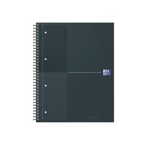 Oxford Hdbk Wbnd Nbk A4+ Black