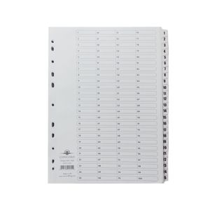 Concord Classic Index 1-100 A4 Wht