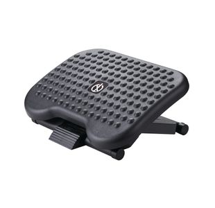 Q-Connect Height Adj Footrest Black