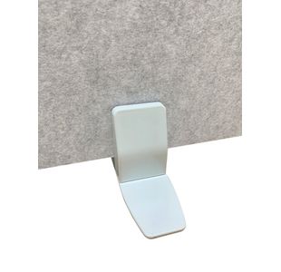 Mounted Holder For Desk Mtd Scrn Wht