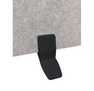 Mounted Holder For Desk Mtd Scrn Blk