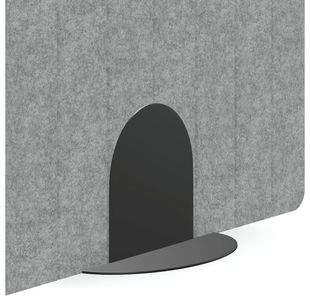 Pet Metal Stand For Flrs Screen Blk