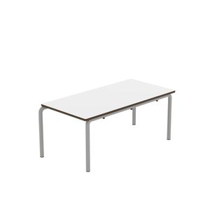 Crush Bent Frm Tbl 1100X460 Wht/Grey