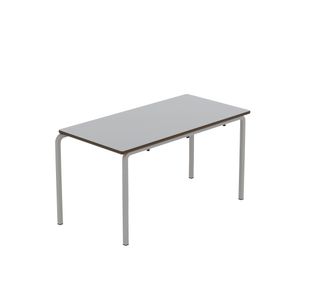 Crush Bent Frame Table 1100X590 Grey