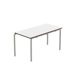 Crush Bent Frm Tbl 1100X590 Wht/Grey