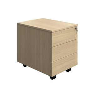 5 Star 3 Drw Mob Ped Ferrera Oak