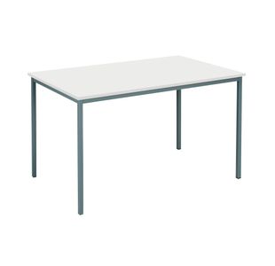 5 Star Rect Table 1200Mm White