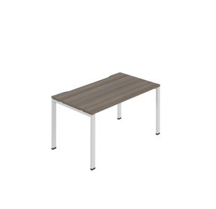 1P Bench Desk 1200X800Mm Gry Oak/Wht